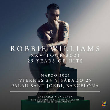 Noves entrades pels concerts de Robbie Williams a Barcelona