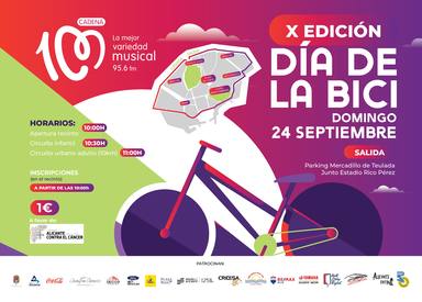 El Día de la Bici de Cadena 100 regresa a Alicante