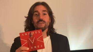 Andrés Suárez, muy feliz con su disco 'Viaje de vida y vuelta'
