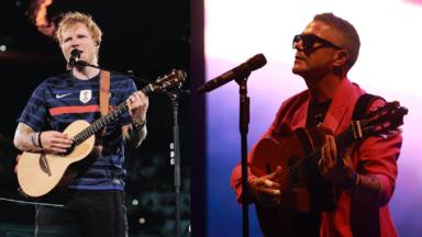 Ed Sheeran y Alejandro Sanz resuelven el mismo dilema: confirman que van directos al próximo disco