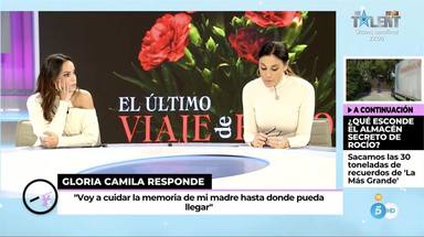 Gloria Camila Ortega atiza a Rocío Carrasco ante el documental de su madre desde el plató de Ya es mediodía