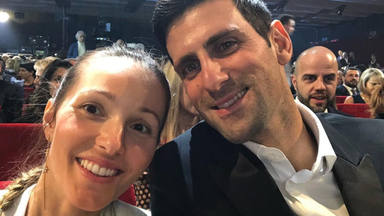 Novak Djokovic y Jelena