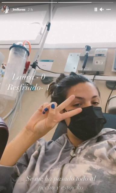 Laura Matamoros desde el hospital