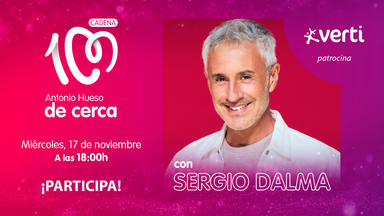 ¿Quieres asistir al próximo 'Antonio Hueso de cerca con Sergio Dalma?