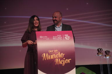 javi Nieves y Mar Amate en los premios '¡Buenos días Javi y Mar!' Por un mundo mejor