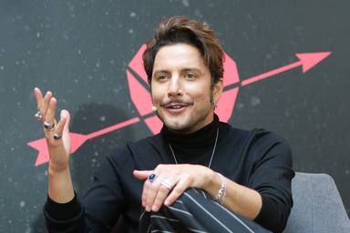 Manuel Carrasco durante la presentación de su último álbum 'Corazón y flecha'