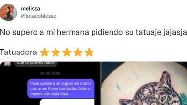 Una chica se hace viral al mostrar el dibujo que mandó a su tatuadora: "No supero..."