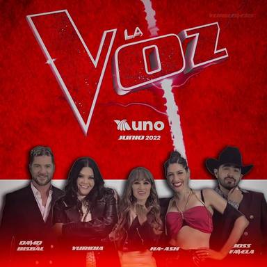 Cartel oficial de La Voz México, con David Bisbal