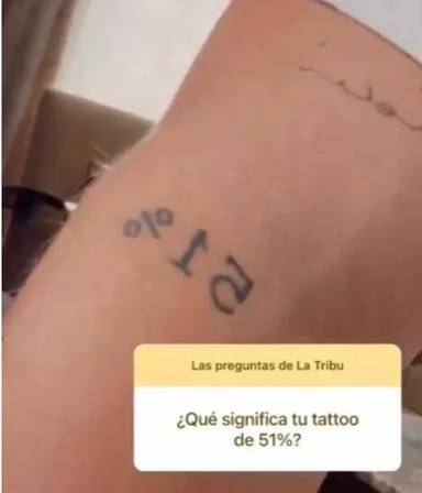 Camilo y la lección detrás de uno de sus últimos y más significativos  tatuajes: 