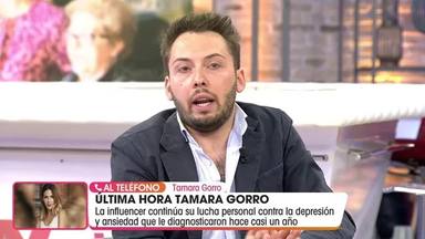 José Antonio Avilés se engancha en directo con Tamara Gorro