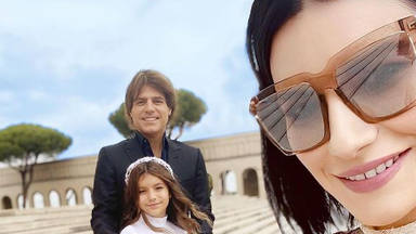 Laura Pausini comparte las imágenes de la Primera Comunión de su hija, Paola