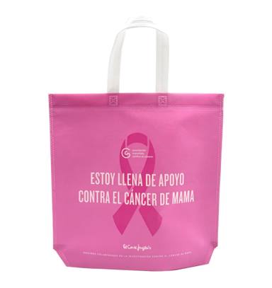 Bolsa El Corte Inglés se viste de rosa con motivo de CADENA 100 Por Ellas 2021