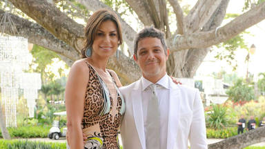 Alejandro Sanz y Raquel Perera