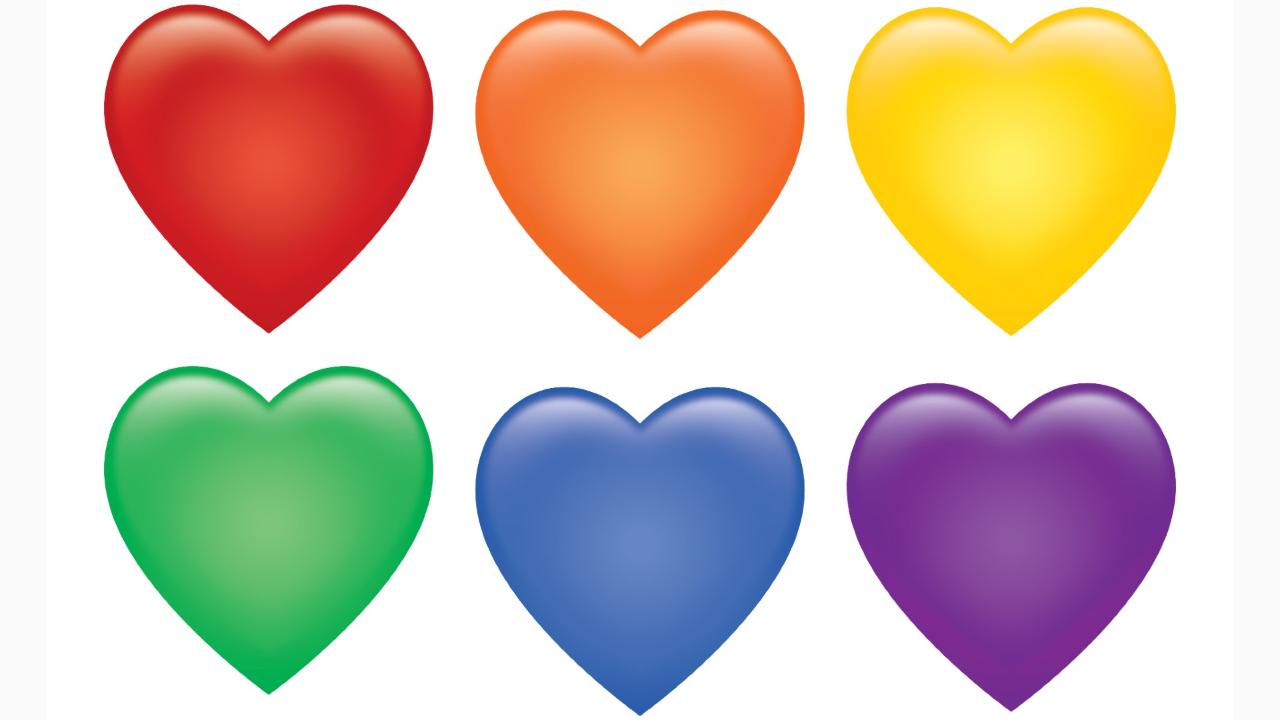El significado de los corazones de WhatsApp, según el color