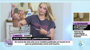Alba Carrillo rompe la conexión con 'Ya son las ocho' por una traición de su compañero Miguel Ángel Nicolás