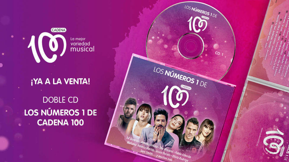 Hazte con el nuevo doble CD de 'Los Números 1 de CADENA - Música - CADENA 100