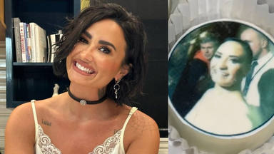 Demi Lovato se ríe de su propio 'meme' utilizándolo en sus pastelitos el día de su cumpleaños