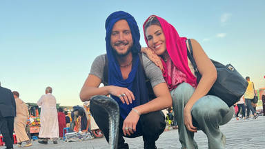 Manuel Carrasco y Almudena Navalón en Marrakech