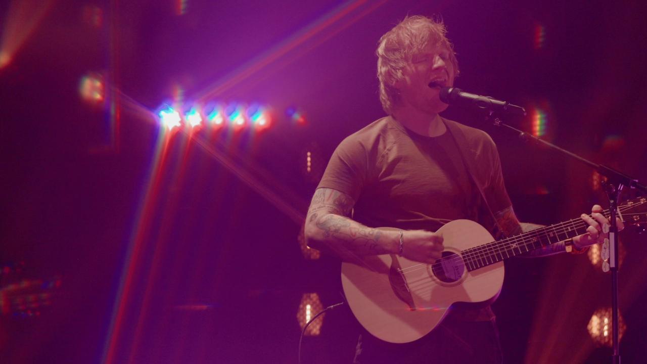 Ed Sheeran presenta las canciones de su nuevo álbum "Subtract" en el Círculo de Bellas Artes de Madrid