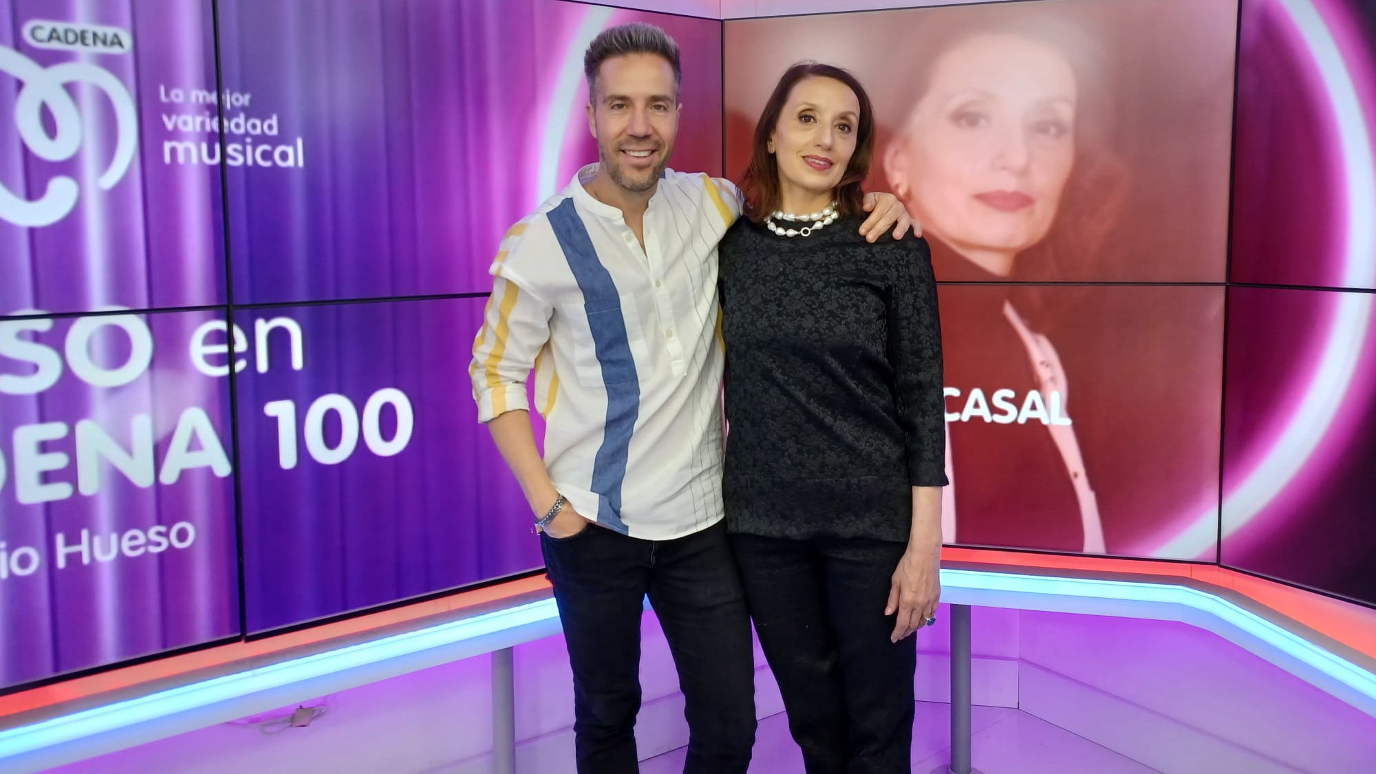 VIDEO: Luz Casal visita 'Hueso en CADENA 100' para presentar 'Solo esta noche', su primer disco grabado en directo - Cadena100 CADENA 100