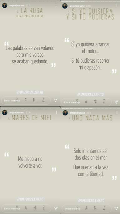 Las 10 frases que resumen 'Sanz', el nuevo disco de Alejandro Sanz,  desveladas por él mismo - Música - CADENA 100