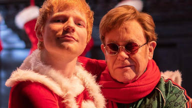 Ed Sheeran celebra el éxito de 'Merry Christmas con su inseparable Elton John: "Mi héroe, mi mentor, mi amigo"