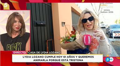 María Patiño emocionada al felicitar a Lydia Lozano en su cumpleaños más complicado