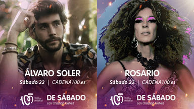 Rosario y Álvaro Soler se unen a la fiesta de u0027De Sábado con 