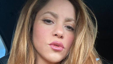 Shakira sufre un percance con el coche