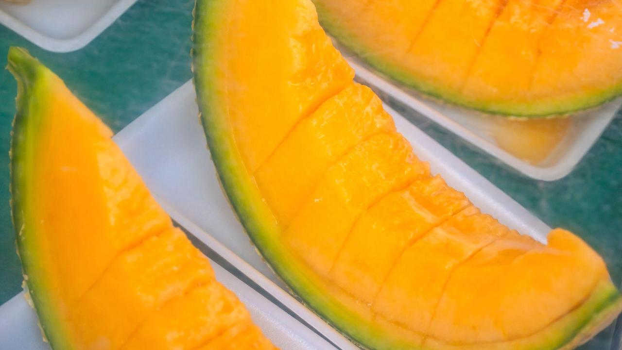 El melón más caro del mundo que ha convertido en viral a esta 'influencer'