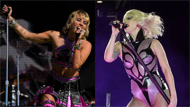 Los rumores en redes apuntan a nuevo remix de Flowers entre Miley Cyrys y Lady Gaga