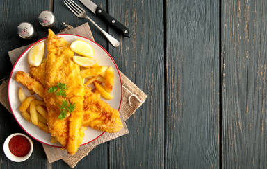 Fish and chips, un plato ideal para celebrar el Día de San Patricio