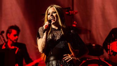Avril Lavinge cantando en Oakland (California) el pasado mes de julio