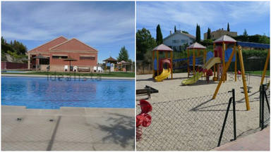 Piscina y parque infantil de la ex casa de Toño Sanchís que ha vendido Belén Esteban