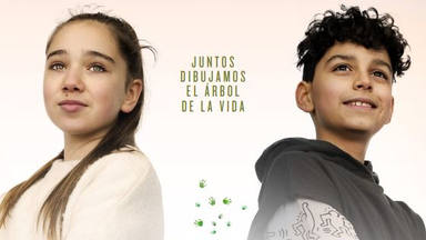 Imagen del cartel de 'Aquí y ahora vida', una película sobre el cáncer infantil