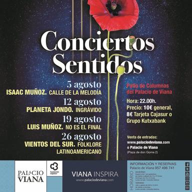 Cuatro sesiones de Conciertos Sentidos amenizarán las noches de agosto en el Palacio de Viana de Córdoba