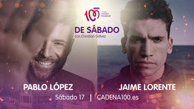 Pablo López y Jaime Lorente: invitados en un cartel de lujo en ‘De Sábado con Christian Gálvez’