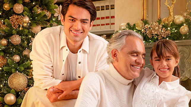 Andrea, Matteo y Virginia Bocelli tienen preparado un disco navideño: 'A  Family Christmas' - Música - CADENA 100