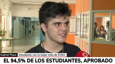 La reflexión viral de Gabriel, el alumno que ha sacado la mejor nota de la EVAU en Madrid: "Falta hace..."