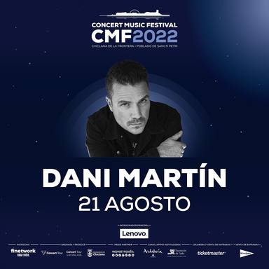 Dani Martín cerrará el Concert Music Festival 2022 este domingo, 21 de agosto