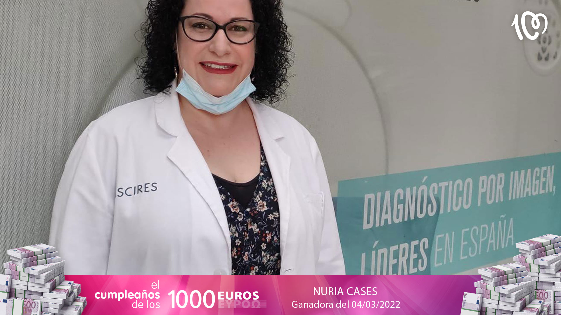 Nuria ha ganado 2.000 euros: "Impresionante, ¡nunca había salido mi fecha!"