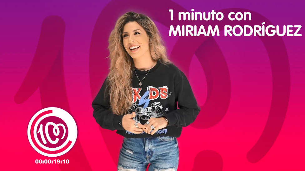 Miriam Rodríguez a contrarreloj: ¡responde a todo en un minuto!
