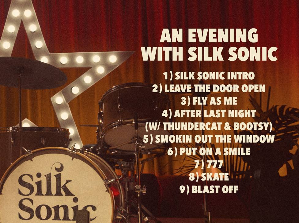 Silk Sonic >> álbum "An Evening with Silk Sonic" 1636711117658