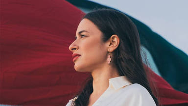 Blanca Paloma promocionando 'Secreto de Agua', la candidatura con la que intentó ir a Eurovisión en 2022