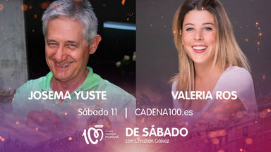 Josema Yuste y Valeria Ros protagonizan un ‘De Sábado con Christian Gálvez’ repleto de humor y buen rollo