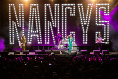Nancys Rubias durante su concierto en el Concert Music Festival 2022