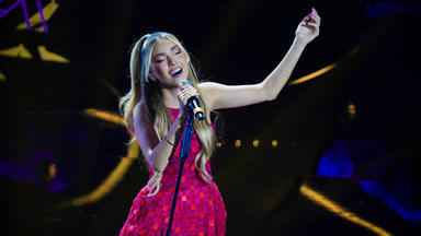 Ana Mena durante su participación en el Festival de Sanremo en el año 2022