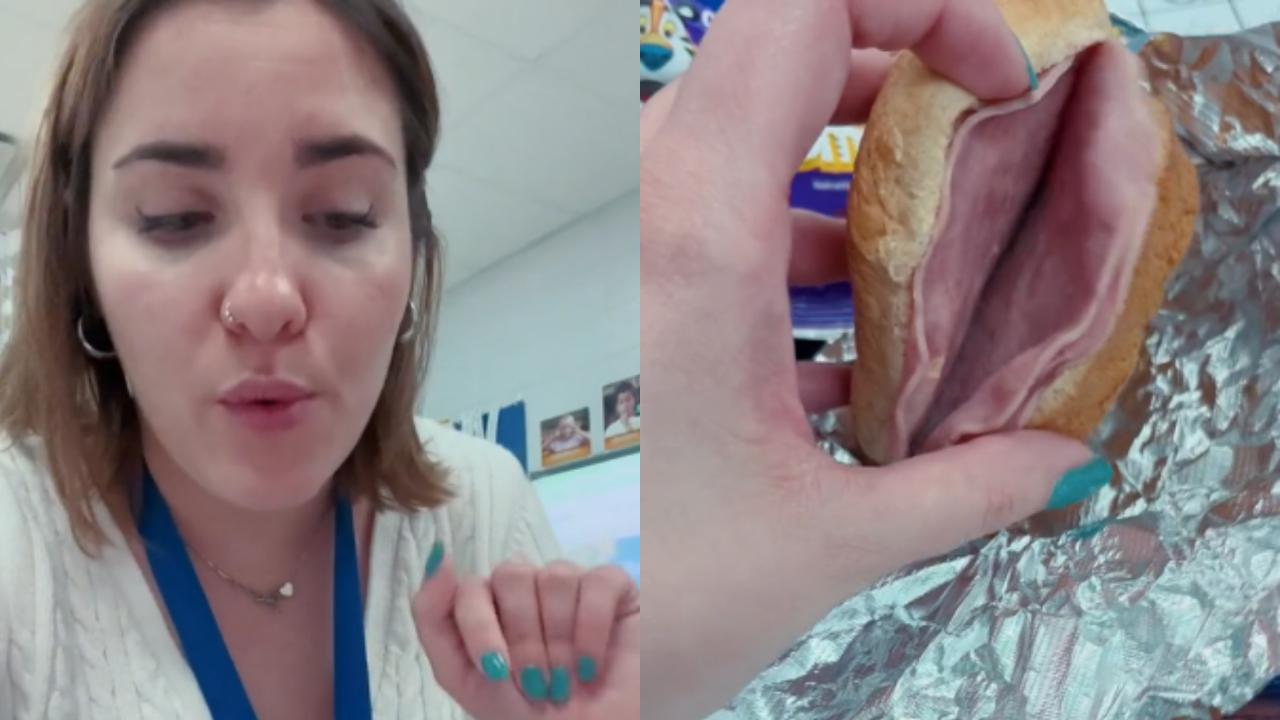 La profesora de español que se ha hecho viral por mostrar el menú del comedor del colegio en EEUU