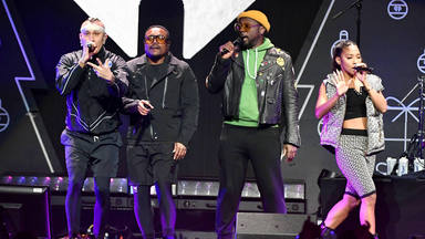 Black Eyed Peas actuando en el 'Q102 Jingle Ball' de iHeartRadio, en diciembre de 2021