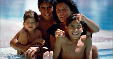 Carmina Ordóñez y sus hijos